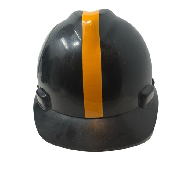 Pittsburgh Steelers MSA Hard Hat V Gard Protective Helmet Mine Factory Adult M - Picture 5 of 10